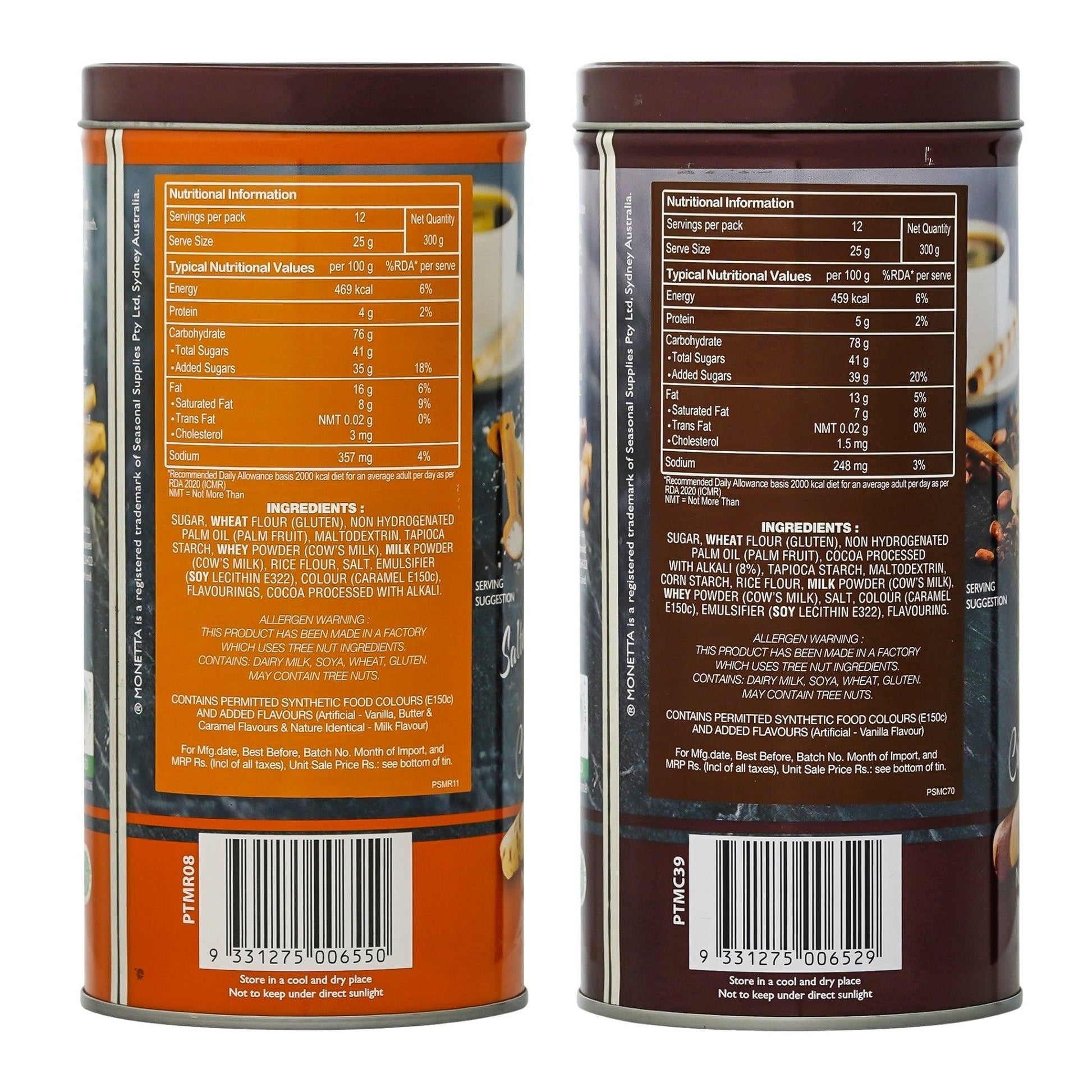 Salted Caramel, Chocolate Wafer Sticks Combo