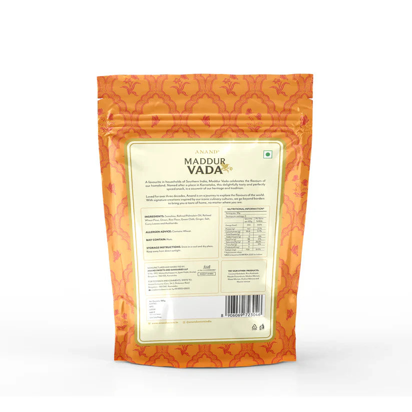 Anand Sweets & Savouries Maddur Vada | 360 gms