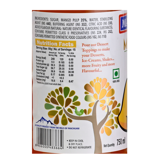 Manama Mango Crush 750 ML