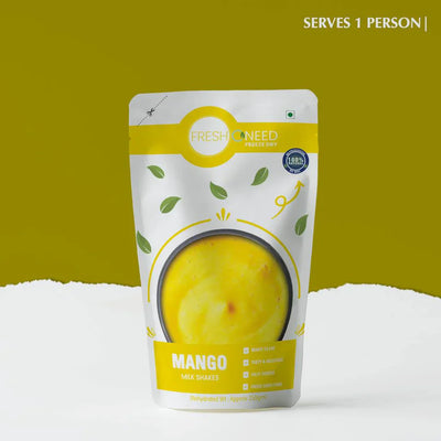 Fresh O Need Mango Milk Shake - Ready To Eat 250 gms