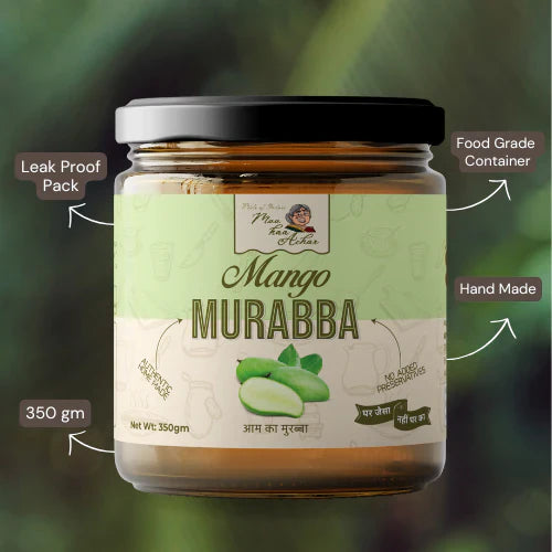 Maa kaa Achar Home Made Mango Murrabba - 350 gms