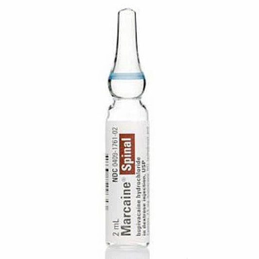 Marcaine Spinal (bupivacaine hydrochloride 0.75% in dextrose injection) 2 mL x 10 Single-Dose Ampules