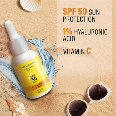Faces Canada Sunscreen Serum SPF 50 PA+++