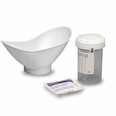 Mid-Stream Catch Kits, Funnel, Specimen Container, Label, Wipe, 36/Case