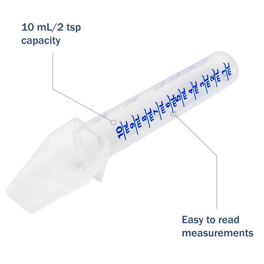Medical Spoon EZY-Dose Feeding Medication Spoon with Graduations, 2 Teaspoons