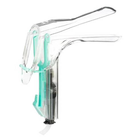 KleenSpec 590 Pederson Vaginal Speculum Built-In Light Source, Double Blade Duckbill, Office Grade