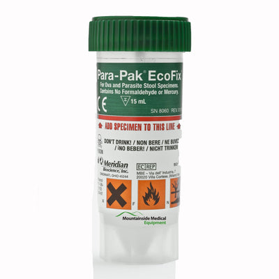 Stool Collection Enteric Plus Transport Vial System w/ pH Idicator, 20/pk