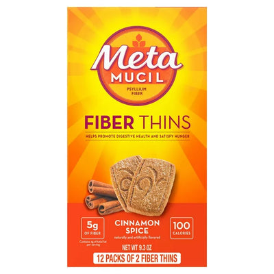 Metamucil Fiber Multigrain Wafers, Cinnamon Spice