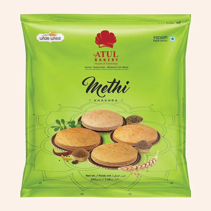 Atul Bakery Methi Khakhra | 200 gms