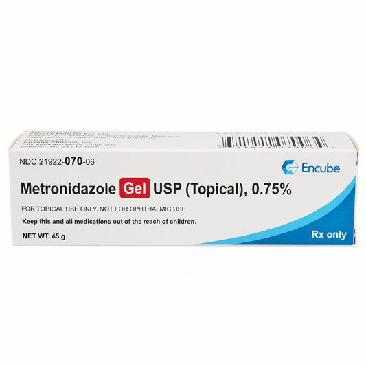 Metronidazole Gel 0.75% Topical-Use 45 grams by Encube (RX)