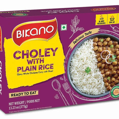 Bikano Choley with Plain Rice
