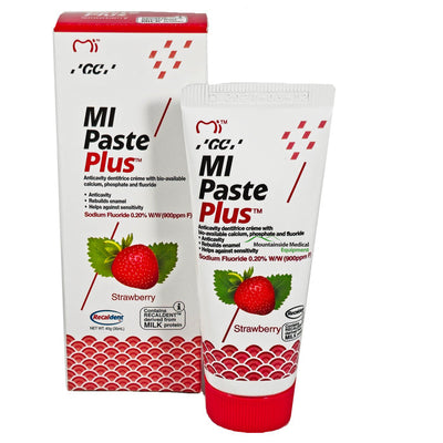 MI Paste Plus Strawberry Flavor with Recaldent 40 Gram