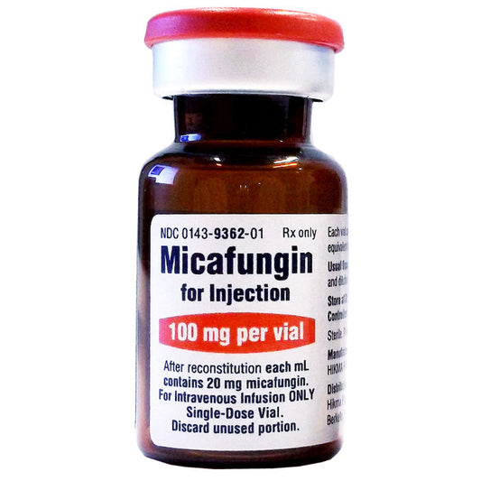 Micafungin Sodium for Injection 100 mg Powder Vial (RX)