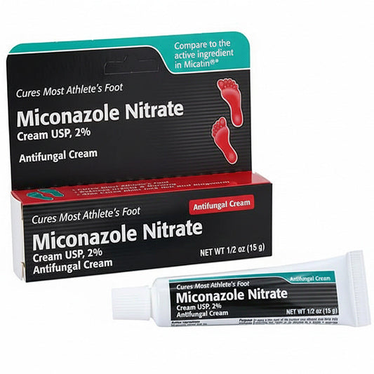 Miconazole Nitrate Cream 2% Antifungal Topical Cream 15 grams
