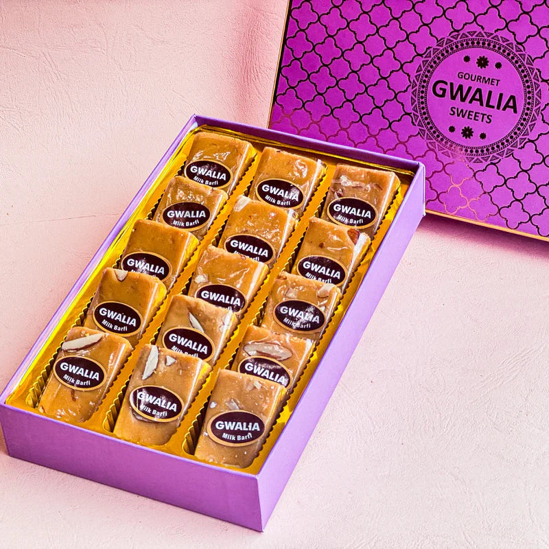 Gwalia Sweets Milk Barfi - 500 gms