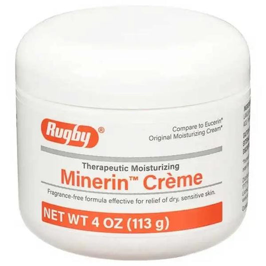 Minerin Creme Therapeutic Moisturizing Cream 4 oz Jar