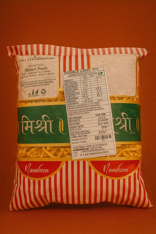 Mishri sweets double long sev 500 gms