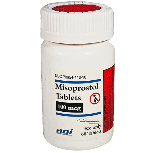 Misoprostol Tablets 100 mcg 60 Tablets (RX)