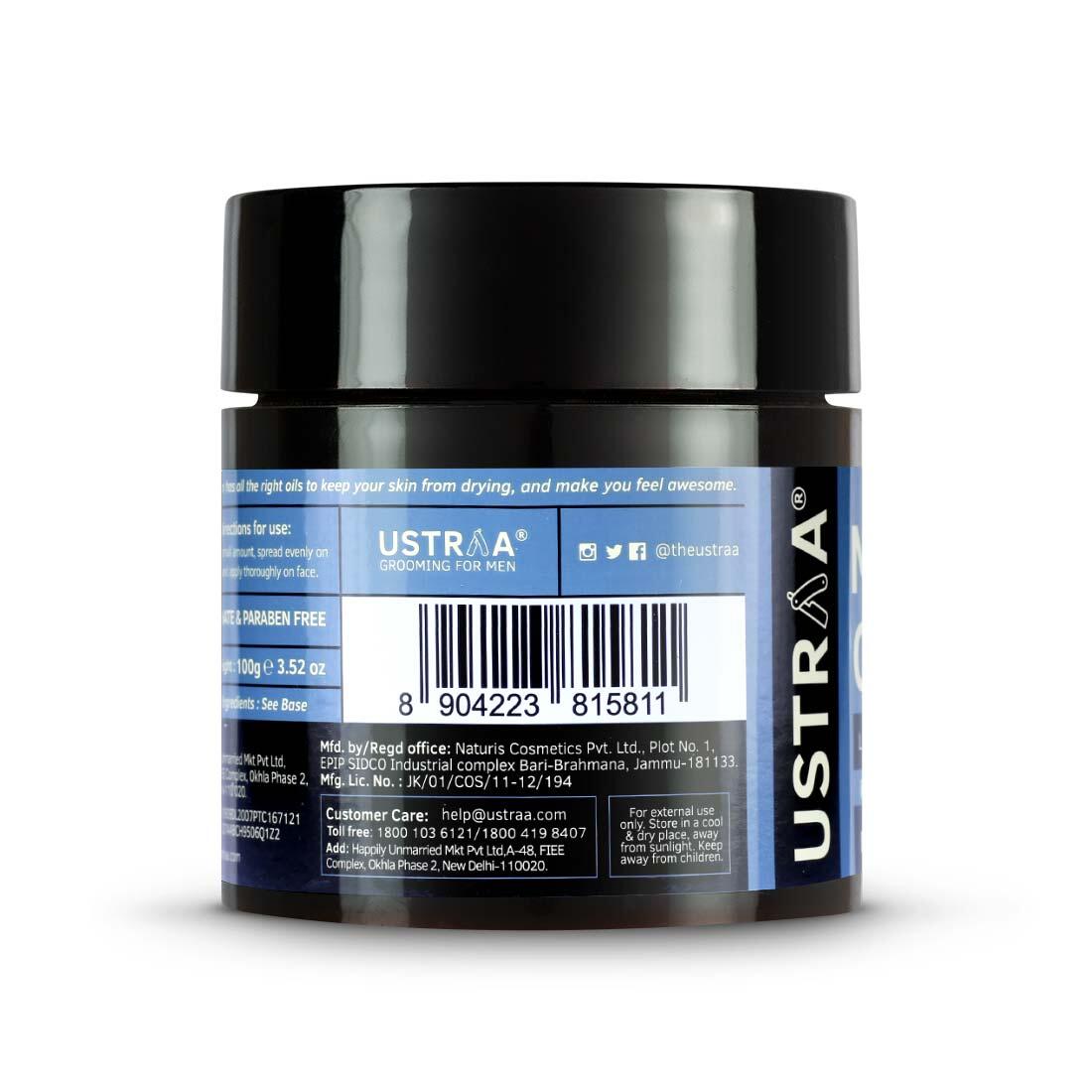 Ustraa Moisturising Cream for Dry Skin - 100 gms