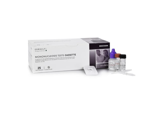 McKesson Consult™ Infectious Mononucleosis 25 Tests CLIA Waived Sample Dependent 25/Bx
