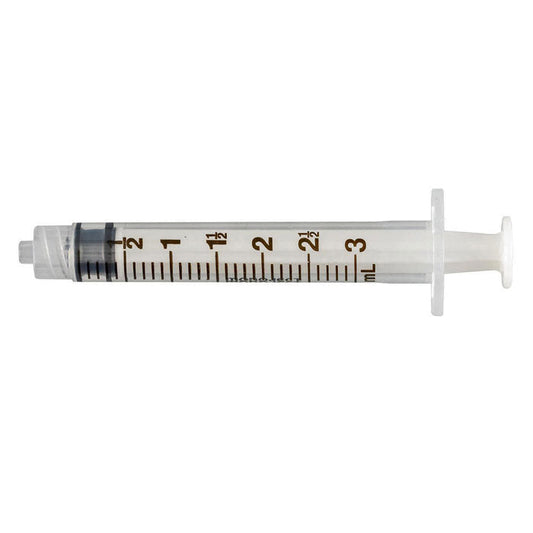 Monoject 3 mL SoftPack General Purpose Syringe with Luer Lock Tip 100/box