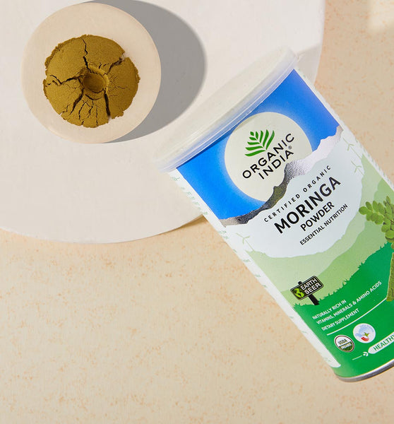 Organic India Moringa Powder 100g Can