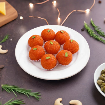 Agra Sweets Banjara Motichur Laddu | 500 gms