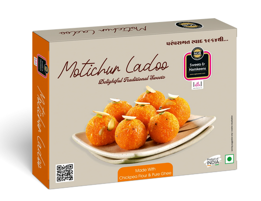 Sukhadia Garbaddas Bapuji Ghee Motichur Laddu | 500 gms