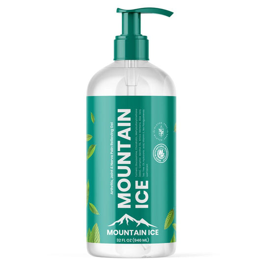 Mountain Ice Arthritis, Joint & Nerve Pain Relief Gel 32 oz Pump Bottle - Kroger