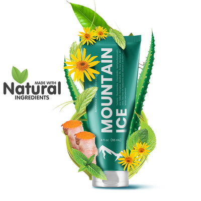 Arthritis, Joint & Nerve Pain Relief Gel with Turmeric, Arnica, Glucosamine, Tea Tree Oil, Campor, Hyaluronic Acid, Vitamin E & Aloe Vera
