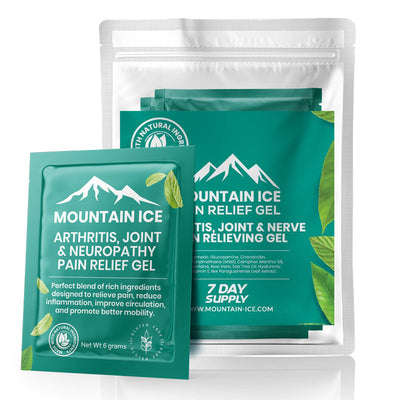 Arthritis, Joint & Nerve Pain Relief Gel  with Natural Ingredients- Sample Pack