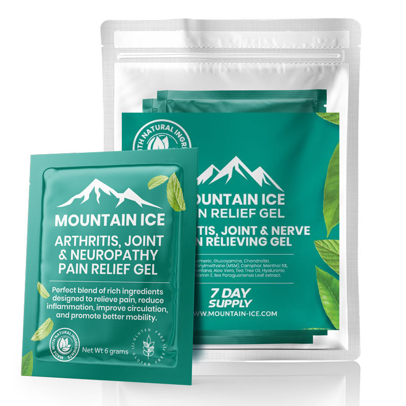Arthritis, Joint & Nerve Pain Relief Gel  with Natural Ingredients- Sample Pack