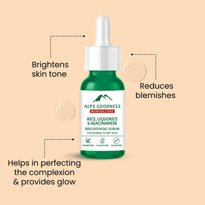 Alps Goodness Rice Liquorice & Niacinamide Brightening Serum