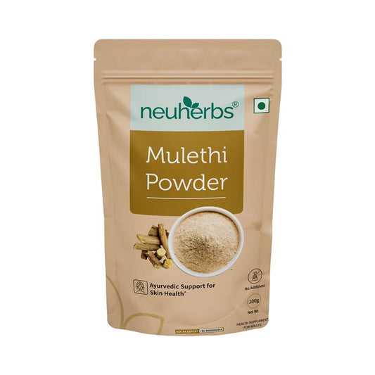 Organic Mulethi Powder for Skin Tightening & Sore Throat