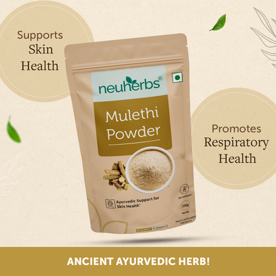 Organic Mulethi Powder for Skin Tightening & Sore Throat