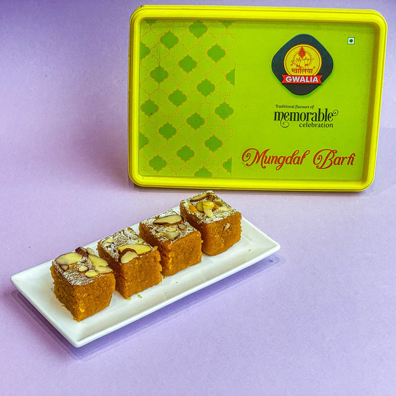 Gwalia Sweets Dilkhushal (Mungdal Barfi) - 500 gms
