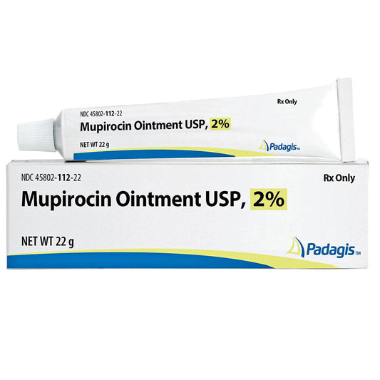 Mupirocin 2%Topical Ointment 22 Gram Tube by Padagis US (RX)