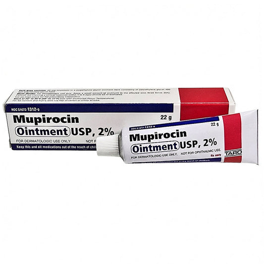 Mupirocin 2% Ointment by Taro Pharmaceuticals 22 gram (Rx)