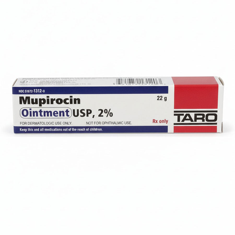 Mupirocin 2% Ointment by Taro Pharmaceuticals 22 gram (Rx)