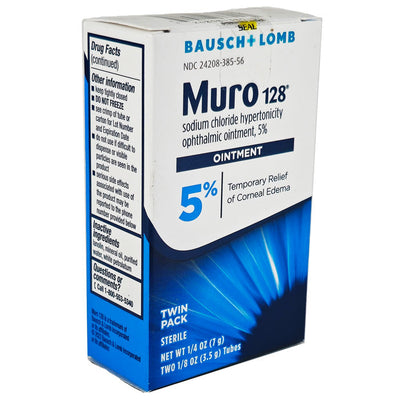 Muro 128 Sodium Chloride Ophthalmic Eye Ointment 5%