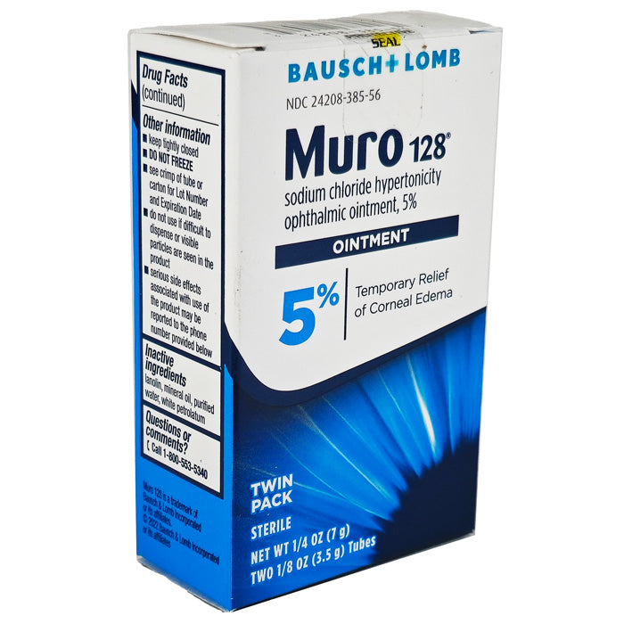 Muro 128 Sodium Chloride Ophthalmic Eye Ointment 5%