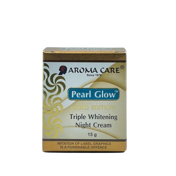 Aroma Care Pearl Glow Gold Edition Triple Whitening Night Cream