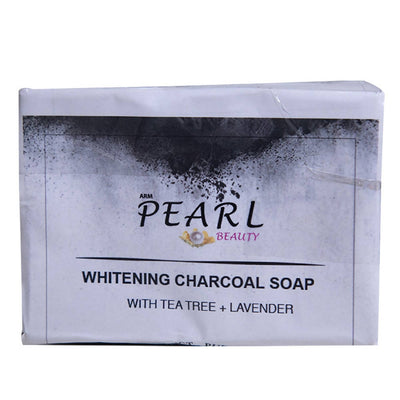 ARM Pearl Beauty Beauty Whitening Soap with Charcoal With Tea Tree + Lavender