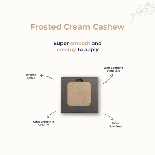 Disguise Satin Smooth Eyeshadow Squares - Frosted Cream Cashew 201
