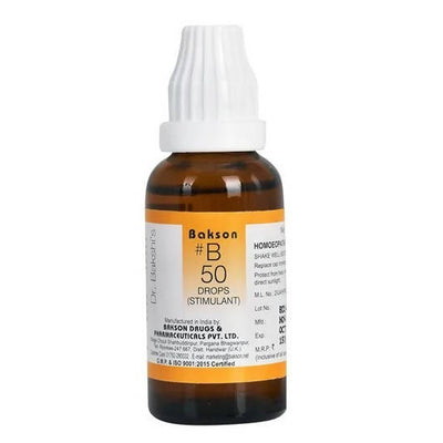 Bakson's Homeopathy B50 Drops