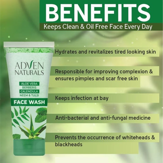 Adven Homeopathy Naturals Face Wash