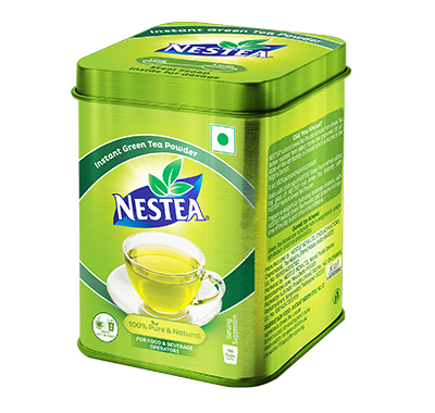 Nestle Green Tea Powder Steel Scoop Inside For Dosage, 50GM