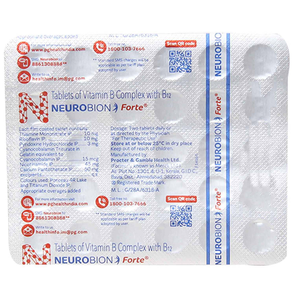 Neurobion Forte 30 Tablets