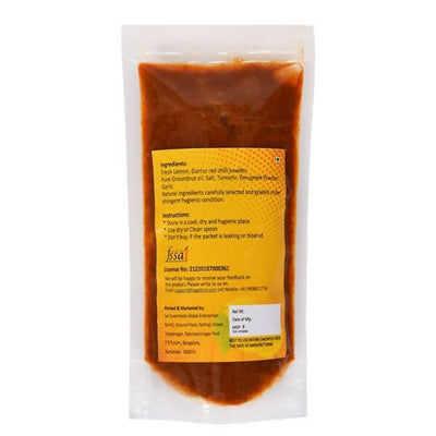 Amoga's Pickles Factory Andhra Style Lemon Pickle