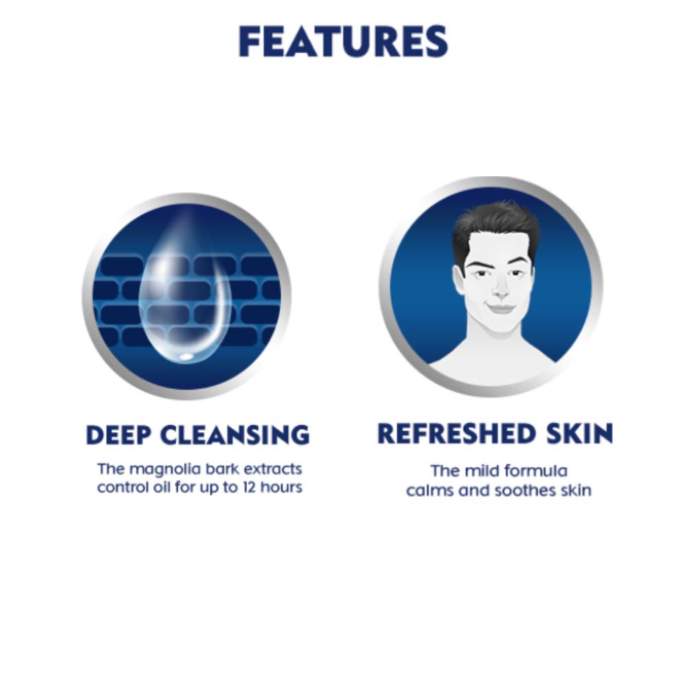 Nivea Men Oil Control Face Wash - For Oily Skin, With 10X Vitamin C Effect